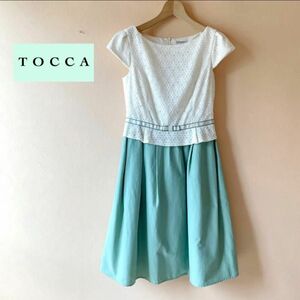TOCCA トッカ★HOLIDAY COLLECTION PATTERN LACE ドッキングワンピース