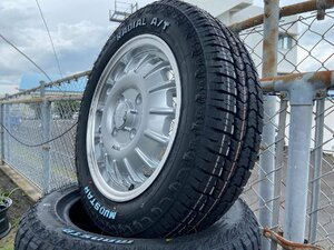 NV200 バネット デリカD3 14インチ タイヤホイール 4本セット Noel マッドスターラジアル AT 175/65R14 ホワイトレター