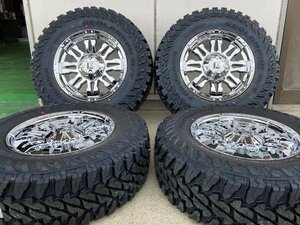 値引き品 訳あり プラド ハイラックス FJ タイヤホイールセット ヨコハマ ジオランダー MT 265/70R17 265/65R17 4本セット Balano 17インチ