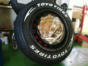 トーヨー H30 215/65R16 200系ハイエース タイヤホイールセット 16インチ SwaGGer オールドスタイル 新品 4本セット