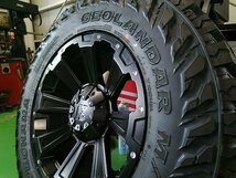 プラド ハイラックス FJ H3 タイヤホイールセット 17インチ DeathRock YOKOHAMA ジオランダー MT 265/65R17 265/70R17 285/70R17_画像7