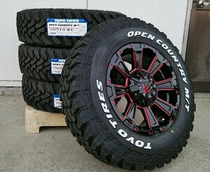 デリカD5 エクストレイル RAV4 CX5 ヴァンガード 16インチ DeathRock トーヨー オープンカントリー MT 225/75R16 ホワイトレター