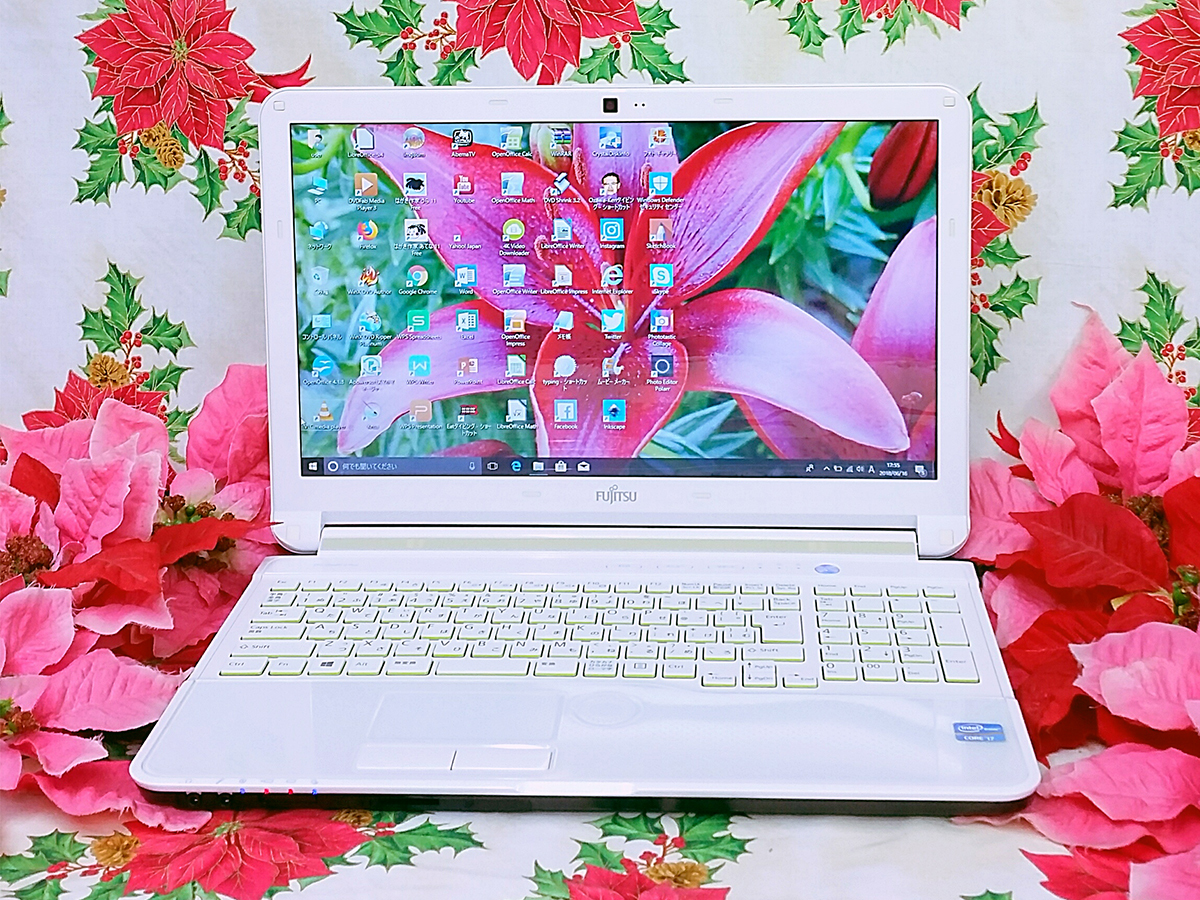 爆速第2世代Core-i5/極上品/大人気SONY VAIOホワイト色/ブルーレイ