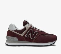 NEW BALANCE ニューバランス WL574EVM バーガンディー レディース スニーカー US7_画像2