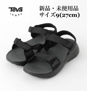 TEVA テバ ZYMIC ザイミック スポーツサンダル ブラック アウトドア レジャー メンズ US9