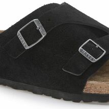 BIRKENSTOCK ビルケンシュトック ZURICH チューリッヒ ブラック サンダル レディース 36_画像6