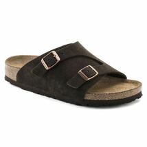 BIRKENSTOCK ビルケンシュトック ZURICH チューリッヒ モカ ブラウン サンダル レディース 38_画像2