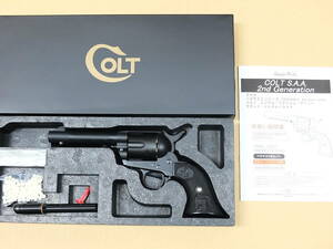 タナカ　シビリアン　Colt' Single Action Army 2nd Generation 4-3/4 inch Black ABS