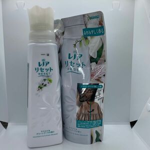 レノアリセット ヤマユリ＆グリーンブーケの香り柔軟剤 詰替用 480ml 本体 570ml 2個セット