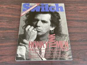 雑誌 SWITCH スイッチ 1988年6月 Vol.6 No.6 キースリチャーズ ロバートデニーロ デニスホッパー ジョンレノン 片岡義男 佐野元春 内田裕也