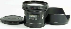 M08中古品 ミノルタ AF 20mm F2.8