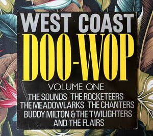 Various West Coast Doo-Wop Volume One LP Jump Blues ロカビリー