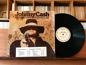 JOHNNY CASH US Promo LP THE LADT GUNFIGHTER BALLAD ジョニーキャッシュ