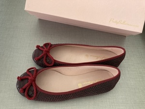 【新品】pretty ballerinas プリティバレリーナ★フラットパンプス 靴★サイズ36