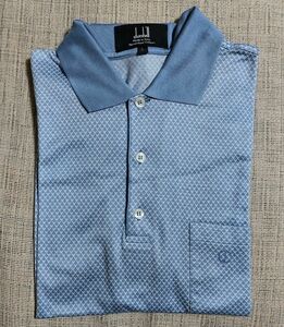 ◆dunhillダンヒル◆半袖ポロシャツ/マーセライズCotton◆イタリー製◆未使用品