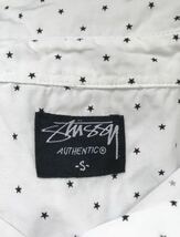 Stussy 半袖シャツ スター 総柄 レア / ステューシー オールド Old_画像4