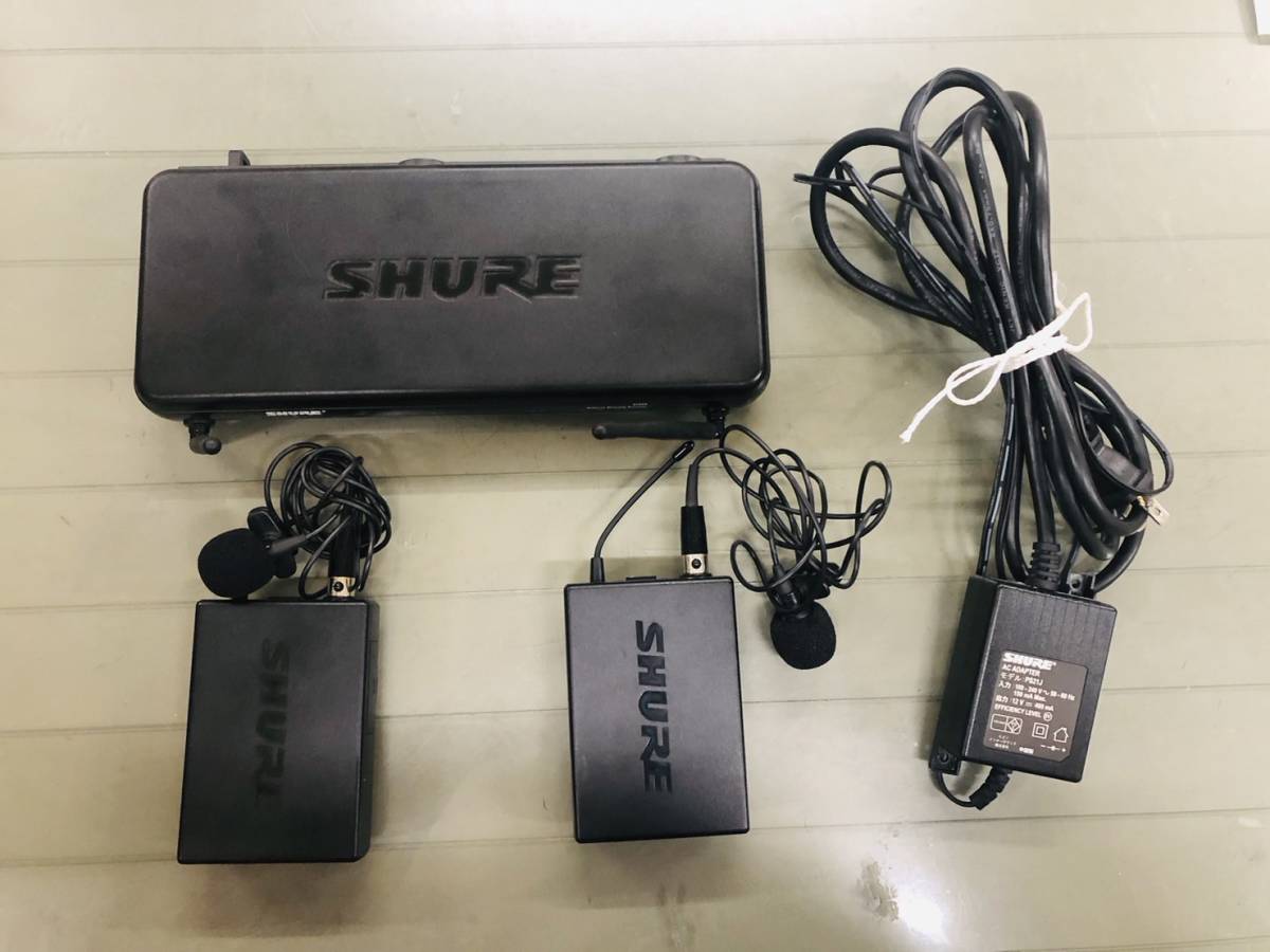2023年最新】ヤフオク! -shureワイヤレスマイクの中古品・新品・未使用