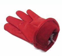 送料無料★格安! NAPA GLOVES ナパ 鹿革 ディア グローブ プレーン 800RED-M レッド 赤 バイカー USA老舗 定番人気 ロングセラー 柔らかい_画像4