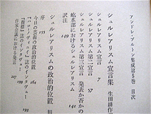 アンドレブルトン集成5＝シュルレアリスム宣言集★瀧口修造 監修★生田耕作 解説★函入り帯付き★人文書院_画像4