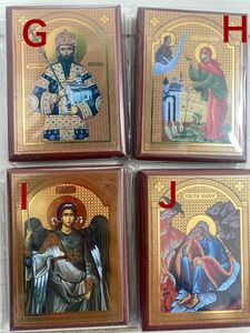 新品未使用☆キリスト教正教会木製神の肖像画壁飾りインテリアヨーロッパアンティーク
