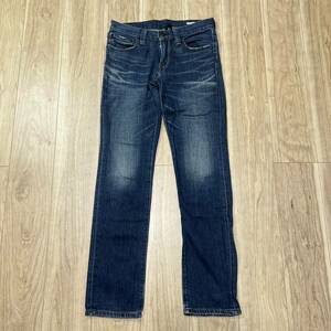 【格安】LEVI'S PREMIUM リーバイス プレミアム デニムパンツ ジーンズ ジーパン メンズ サイズ30 綿100% スリム USED加工 R-4267