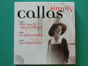 【美品】マリア・カラス MARIA CALLAS / 『simply callas』（６CD 輸入盤BOX） ＊送料無料