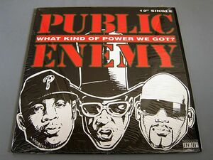 《新品同様》PUBLIC ENEMY What Kind Of Power We Got? 1994 US Orig.12inch Def Jam Recordings 422-853-939-1 RUN D.M.C. BEASTIE BOYS