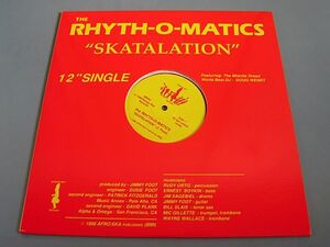 &lt;&lt; То же, что и New &gt;&gt; Rhyth-O-Matics Skatalation / Trickster 1988 US Orig.red Винил 12-дюймовый Bongo BB002