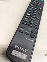 【FNB-28-38】SONY RM-S5MD DHC-MD5用リモコン HCD-MD5用リモコン CD/MD コンポ用リモコン　動確済_画像1