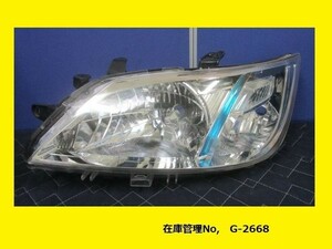 値引きチャンス YA4 YA5 エクシーガ 前期 左ヘッドランプ ICHIKOH 1833 純正 84912-YC050 HID (左ヘッドライト 左ライト G-2668)