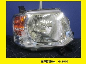 値引きチャンス H82W ekワゴン 後期 右ヘッドランプASSY STANLEY P6519 純正 8301A602 ハロゲン (右ヘッドライト 右ライト G-2802)