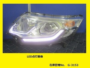 値引きチャンス RP3 RP4 ステップワゴンスパーダ 前期 左ヘッドライト AL LE14C6331 純正 3315-TAA-931 LED (左ヘッドランプ G-3153)