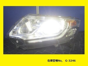 値引きチャンス RP3 RP4 ステップワゴンスパーダ 前期 左ヘッドライト LED AL LE14C6331 純正 33150-TAA-931 (左ヘッドランプ G-3246)