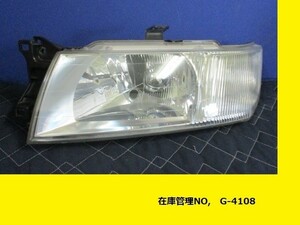 値引きチャンス N84W シャリオグランディス 前期 左ヘッドランプ KOITO 100-87262 純正 MR416707 ハロゲン (左ヘッドライト G-4108)