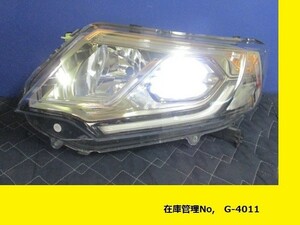 値引きチャンス RP3 ステップワゴンスパーダ 前期 左ヘッドライト AL LE14C6331 純正 33150-TAA-911 LED (左ヘッドランプ G-4011)