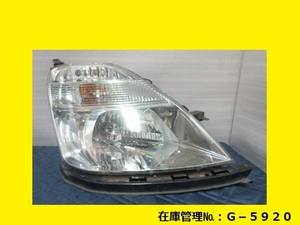 値引きチャンス RN1 ストリーム 前期 右ヘッドライトASSY HID KOITO 100-22363-B 純正 (右ヘッドランプ G-5920)