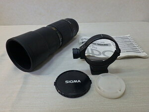(s012y）ジャンク 動作未確認 SIGMA シグマ AF 300mm APO TELE MACRO カメラレンズ 現状 部品 パーツ