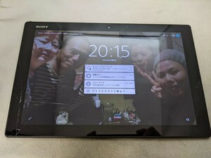 JS906 docomo XPERIA Z4 Tablet SO-05G Sony ソニー androidタブレット 動作未確認 現状品 JUNK 送料無料
