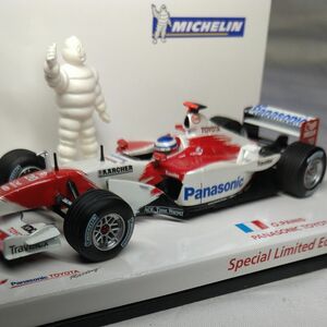 ミニカー 1/43 Michelin Collection PANASONIC TOYOTA TF103 O.PANIS #20