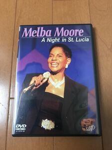 希少!melba moore☆a night in st. lucia☆メルバ ムーア☆DVD☆国内盤☆人気！貴重！レア！ジャンク！