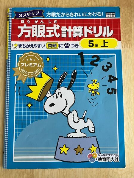 方眼式計算ドリル5年上
