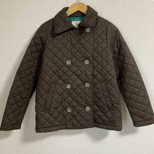 AIGLE キルティングジャケット ピーコート　Pコート　アウター　ジャケット　エーグル　アウトドア　Sサイズ　4