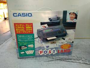 0710-06　 中古★CASIO カシオ ポストランド POST LAND ハガキカラープリンター HV-120