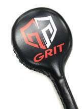 GRIT BOXING HAND MITTS 2008 BLACK ミット ボクシング ハンドミット ボクシングミット パンチングミット 空手用品 ミット格闘技 K-1_画像2