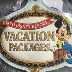 非売品◆東京ディズニーリゾート　VACATION PACKAGES パスケース(コインケース付)　新品