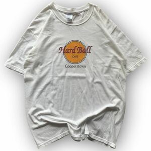 230701AAA44● 2000S GILDAN Hard Ball Cafe (L) ギルダン ジルダン ビンテージ vintage ハードボールカフェ プリントTシャツ 古着