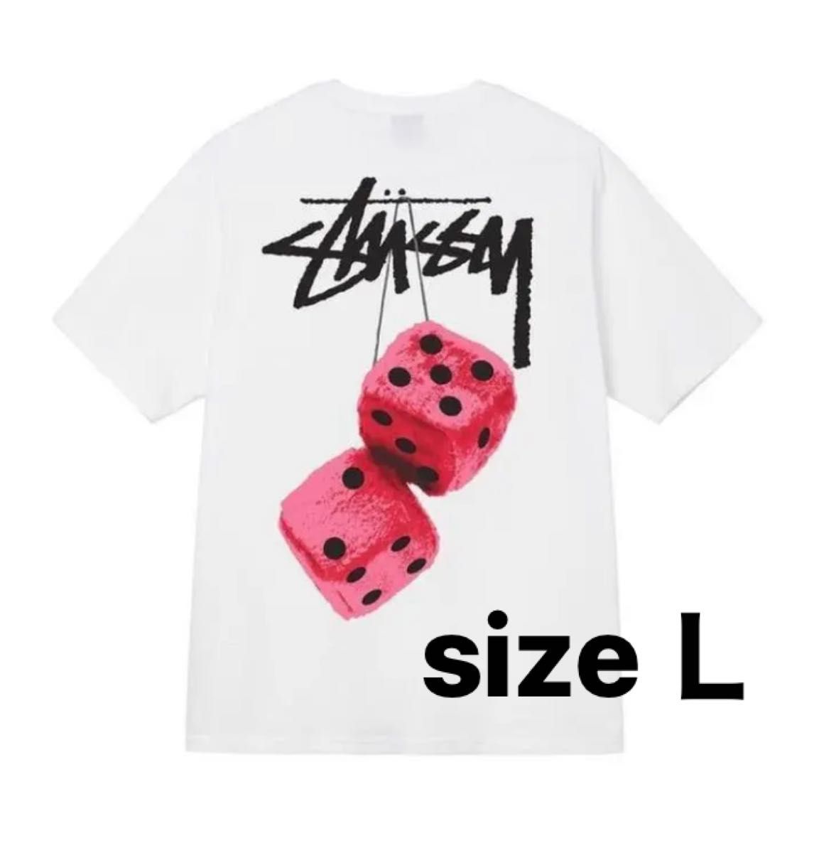 新品 stussy Tシャツ サイコロ ダイス WHITE|PayPayフリマ