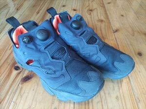 Reebok ポンプフューリー 24cm ネイビー/オレンジ