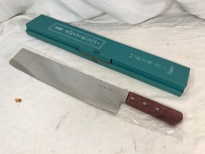 藤次郎作 大型万能包丁　特殊包丁　西瓜切り包丁　刃長約345mm　未使用