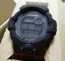 新品★CASIO G-SHOCK★腕時計★GMD-B800SC-1JP★Bluetooth★ブラック ピンク★スマートウォッチ カロリー計算 歩数計_画像2